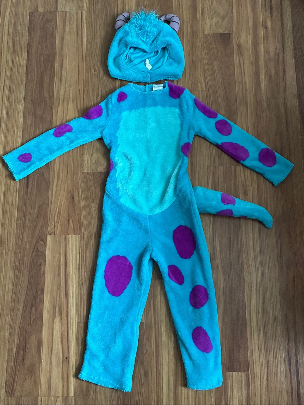 Disney Pixar Monsters Inc Sulley Toddler Costume Size L 4-6 Disguise Halloween